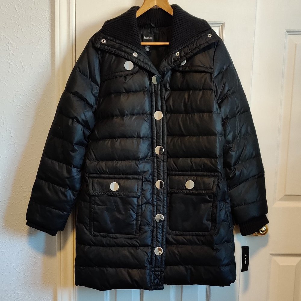 Style & Co Women's Down Puffer Coat